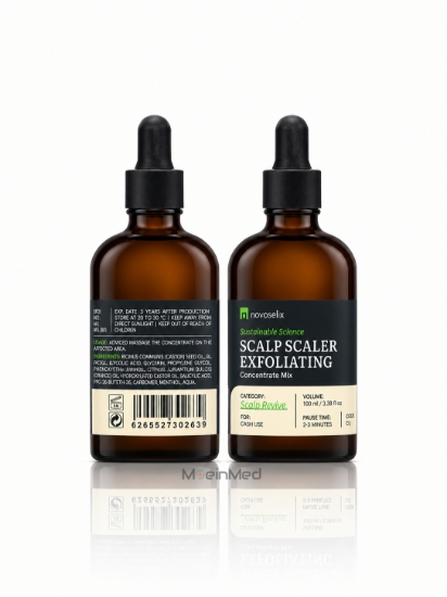 تصویر  نووسليکس کنسانتره کامیکت و لایه بردار اسکالپ Scalp Scaler Exfoliatig Concentrate CX1 100ml