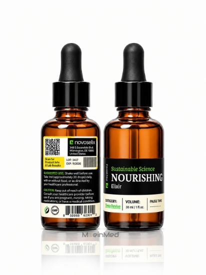 تصویر  نووسليکس سرم روغنی مغذی اسکالپ Nourishing Elixir E1 30ml