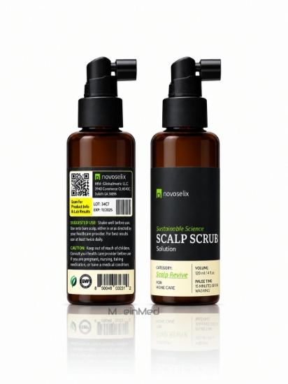 تصویر  نووسليکس محلول پاکسازی اسکالپ Scalp Scrub Solution H3 120ml