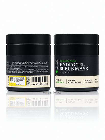 تصویر  نووسليکس اسکراب هیدروژلی حاوی اسکراب فیزیکی Hydrogel Scrub Detox D5 500ml