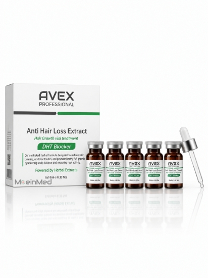 تصویر  آوکس ویال ضدریزش Anti Hair Loss Extract Pro Avex 6x10ml