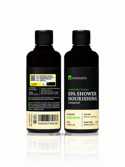 تصویر  نووسليکس محلول مغذی سرشور اسکالپ SPA Shower Nourishing Compound F3 250ml