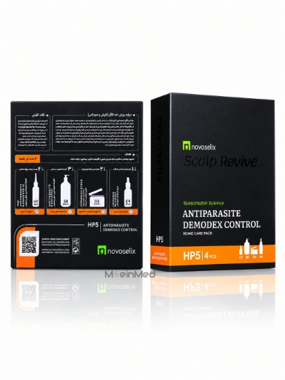 تصویر  نووسليکس پک ضد انگل (شپش و دمودکس) Antiparasite Demodex Control HP5 4pcs