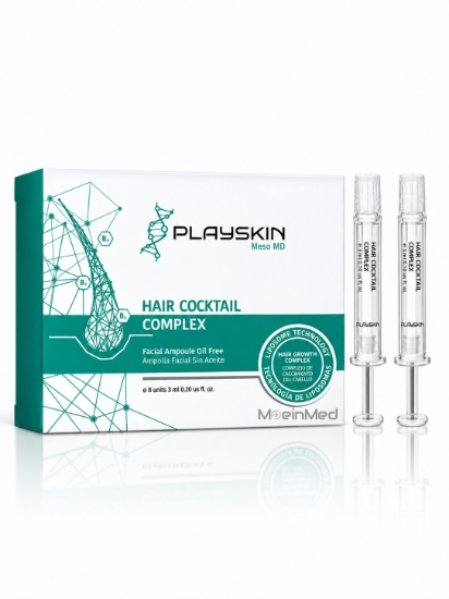 تصویر  پلی اسکین کوکتل مو Liposome Technology Hair Cocktail Complex 1*3ml