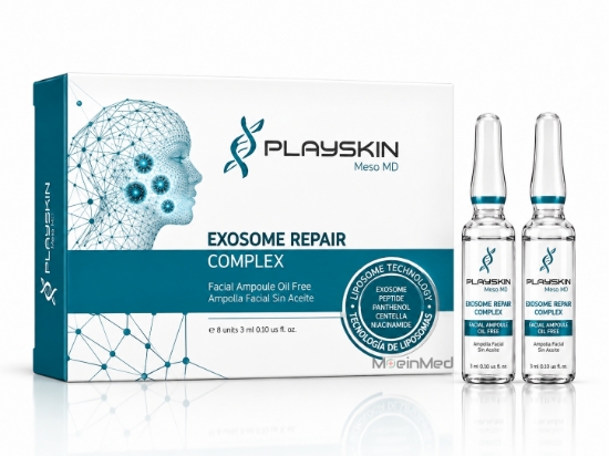تصویر  پلی اسکین اگزوبیوم،ترمیم و بازسازی Exosome & Liposome Technology Exobiom Repair Complex 1*3ml