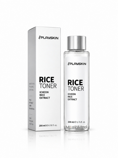 تصویر  پلی اسکین تونر حرفه ای برنج Rice Toner 200ml