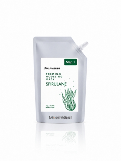 تصویر  پلی اسکین ماسک جلبک اسپیرولینا Premum Mask Spirulina 1000gr