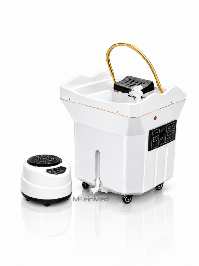 تصویر  دستگاه سرشور اسکالپ مخزن دار Scalp Shampoo Basin with Water Tank