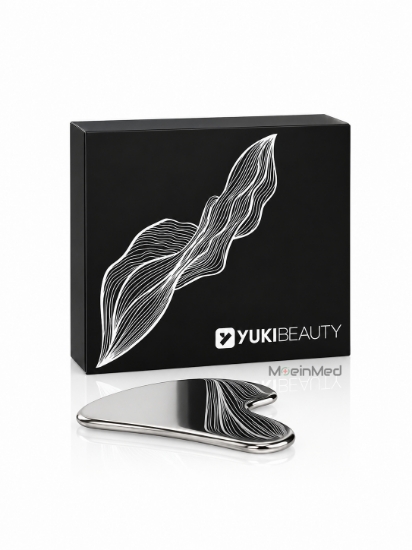 تصویر  دستگاه گواشا فلزی یوکی بیوتی Yuki Beauty Stainless Steel Gua Sha