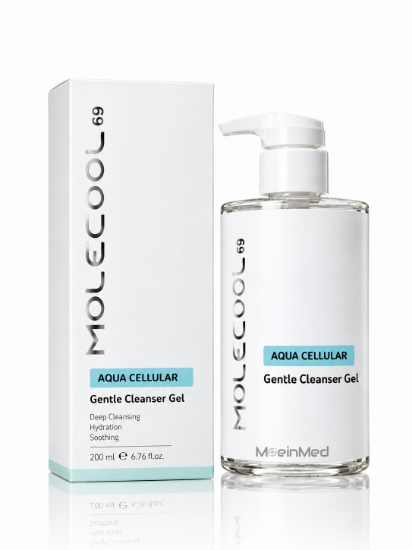 تصویر  ملکول ژل شستشو ملایم Aqua Cellurar Gentle Cleanser Gel MH112 280ml
