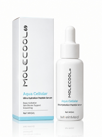 تصویر  ملکول سرم آبرسان Acne Cellurar Ultra Hydration Peptide Serum MH141 30ml
